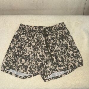 The North Face Athletic Shorts Green and Black Performance Wear